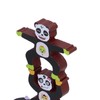 Wooden Stacking Games Toddler Children Interlock Balancing Blocks Educational ToyPanda