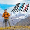Meichoon Walking Poles Pair 5 Section Foldable Lightweight 266g/0.69lb Each