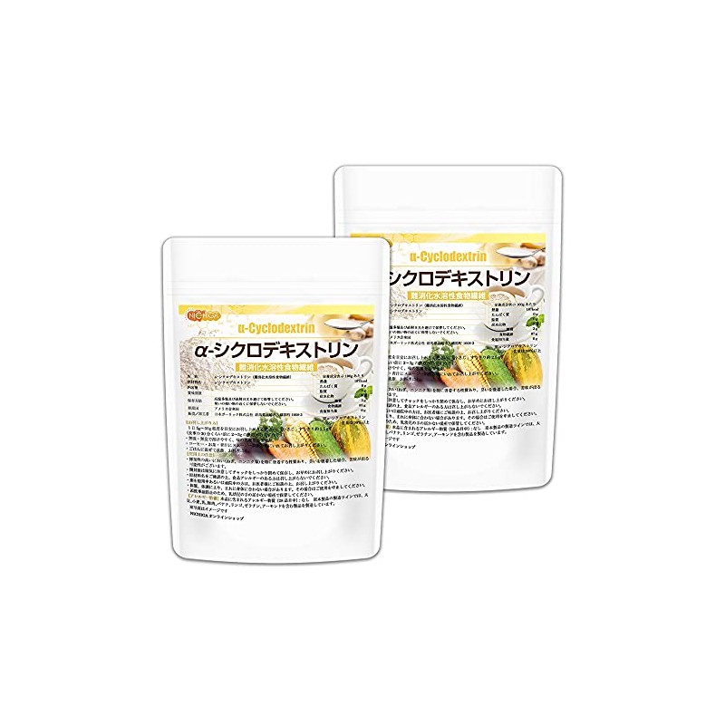 α-Cyclodextrin, 7.1 oz (200 g) x 2 Bags (Non-Digestive Water