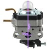 Carbhub Carburetor Kit wih 753-08159 Pawl Fit for TB146EC TB525EC