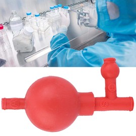 MUNEFE Rubber Suction Ear Syringe, Ear Washing Squeeze Bulb, Rubber Hand Squeeze Ear Bulb for Industrial, Agricultural, Food Laboratories