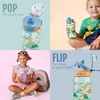 Ello Pop & Fill 16oz Tritan Plastic Kids Water Bottle