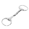 Horse Gag Ring Snaffle Bite Stainless Steel 125mm Loose Oval