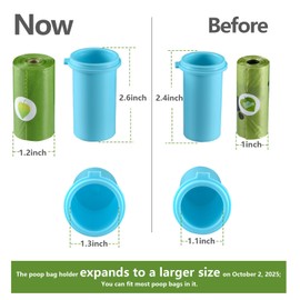 Cibaabo Dog Water Bottle with Food Container & Poop Bag Holder, Travel Water Bowl, Portable Pet Dispenser, Dog Gifts Stuff Accessories Items, Puppy Essentials for Yorkie Chihuahua Walking Hiking