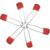 Ruidee Pack of 50 2.2 inch nappy pins, safety pins,