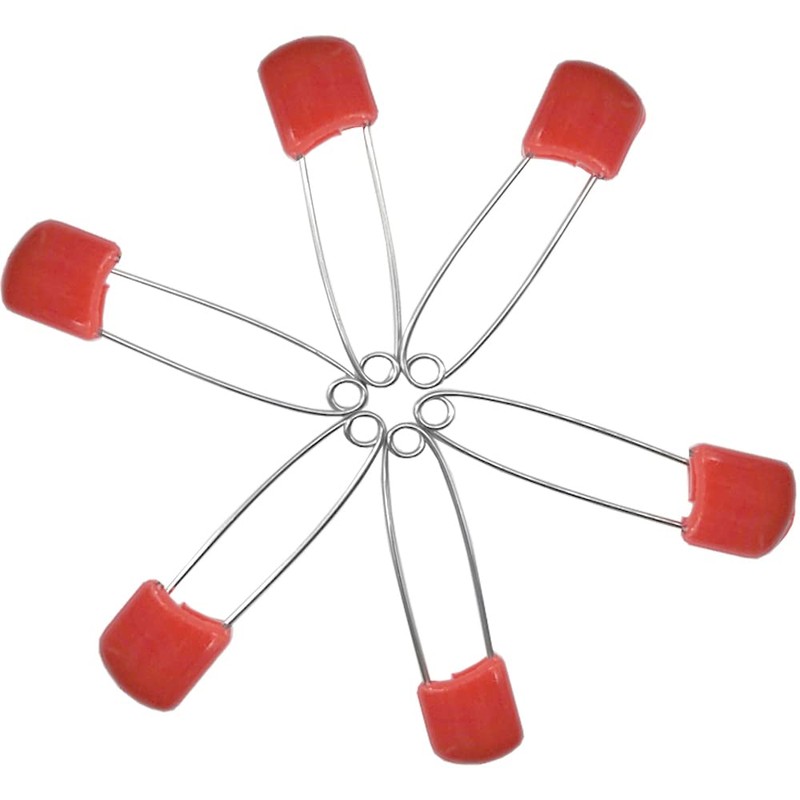 Ruidee Pack of 50 2.2 inch nappy pins, safety pins,