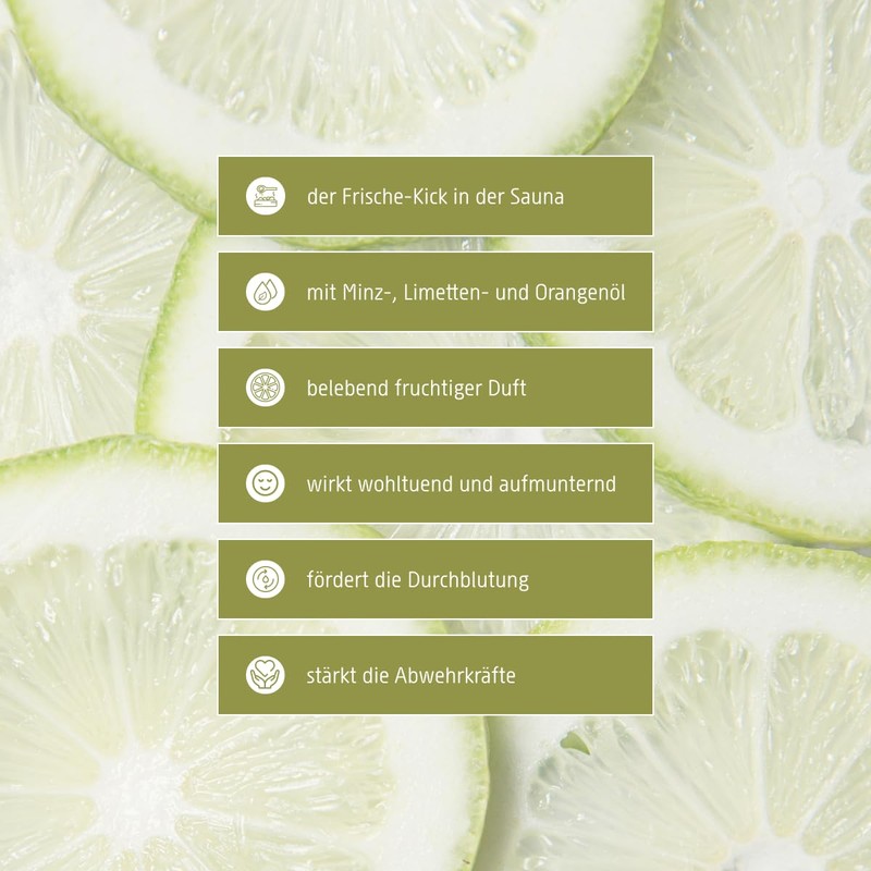 Dresdner Essenz Sauna Infusion Ice Lime 250 ml Fresh Citrus