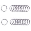 20Pcs Binder Rings Metal Book Ring 1inch Loose Leaf Binders