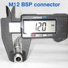 2 x M12 x1/2 BSP (600mm) Kitchen/Basin Monobloc Mixer Tap