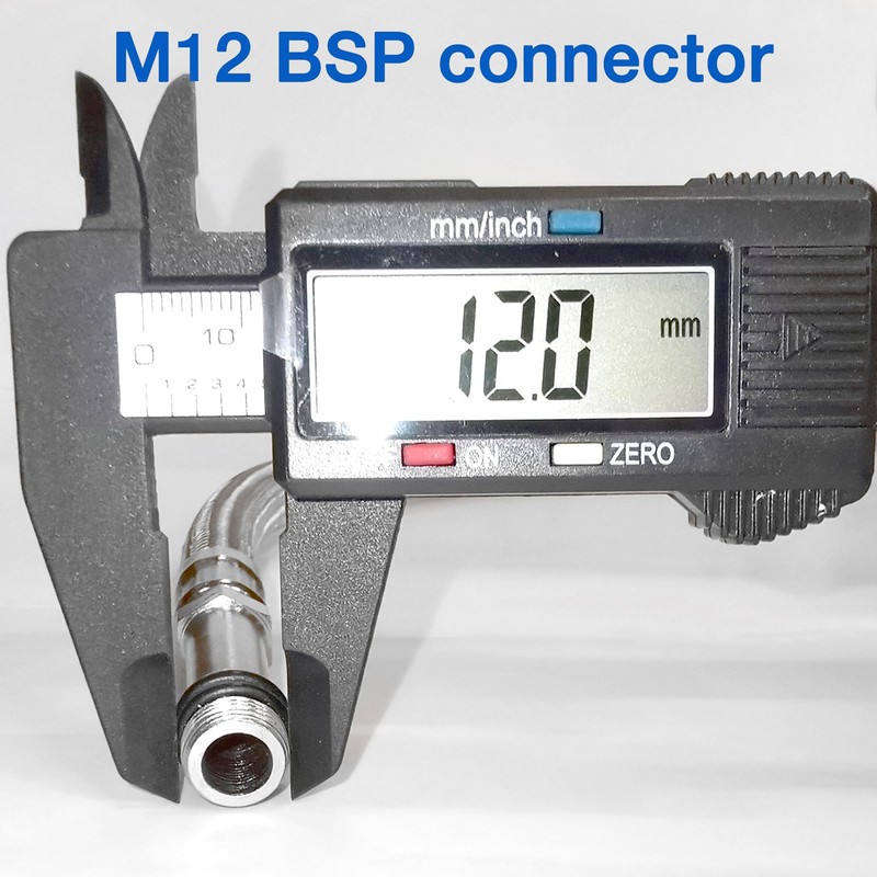2 x M12 x1/2 BSP (600mm) Kitchen/Basin Monobloc Mixer Tap