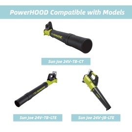 PowerHOOD AC/DC Adapter Compatible with Sun Joe 24V-TB-LTE 24-Volt IONMAX Jet Blower Cordless Compact Turbine Leaf Blower 24V-JB-LTE 24V -TB-CT 25.2V Power Supply Cord Battery Charger Cable PSU