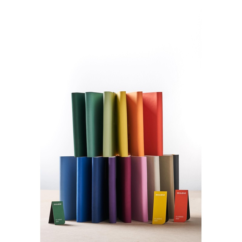 Zequenz The Color Notebook A5 Dark Navy Blank, 100 Sheets,
