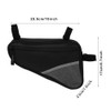 Bike Triangle Bag Outdoor AntiSplash Waterproof Front Beam Large Capacity