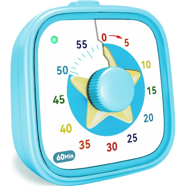 Acomingwin Visual Timer, Digital Countdown Timer for Kids Time Management,