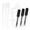 Ipetboom 3pcs Empty Mascara Tube Set Eyelash Funnels and Transfer