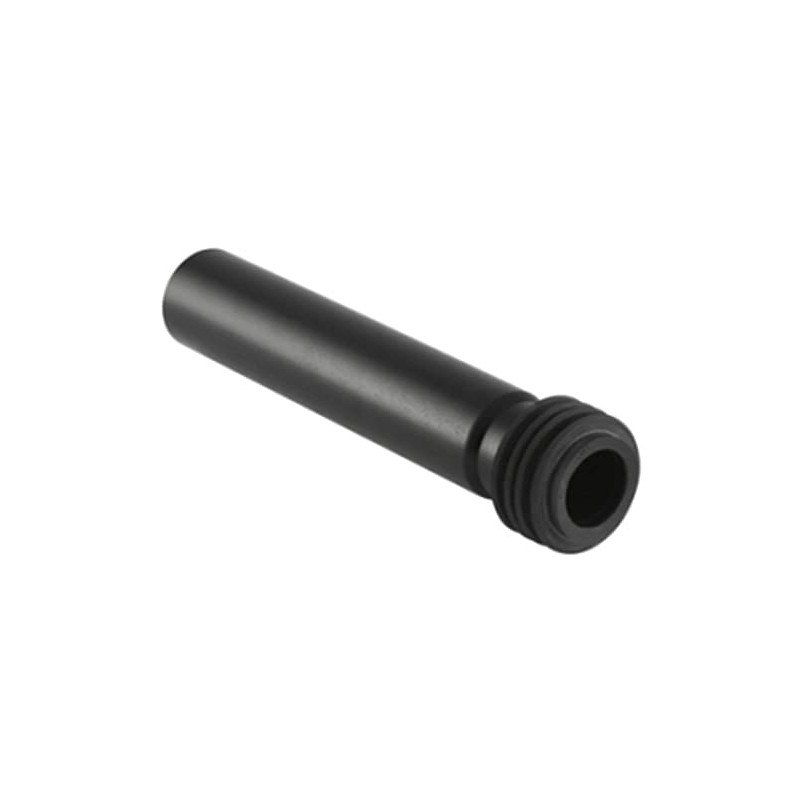 Geberit - Geberit Discharge Elbow Extension with Sleeve Gasket: Black