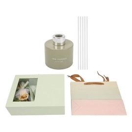 Scented Diffuser Set Oil Reed Diffuser Floral Scented Home Fragrance with Bouquet