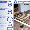 POLYGUARD Poly Wall - Rot Shield Joist Tape for Decking,