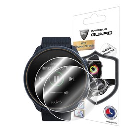 IPG for Suunto 9 G1 Baro Smartwatch Hydrogel Screen Protector (2 Units) Invisible HD Clear Film Anti Scratch Guard-Smooth/Self-Healing/Bubble for 9 G1 Baro