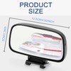 JONMON Blind Spot Mirror - Adjustable 360 Rotation Car Auxiliary
