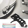 Idhadkc Turntable Phonograph Lead Headshell Stereo Record Player Headshell Wires