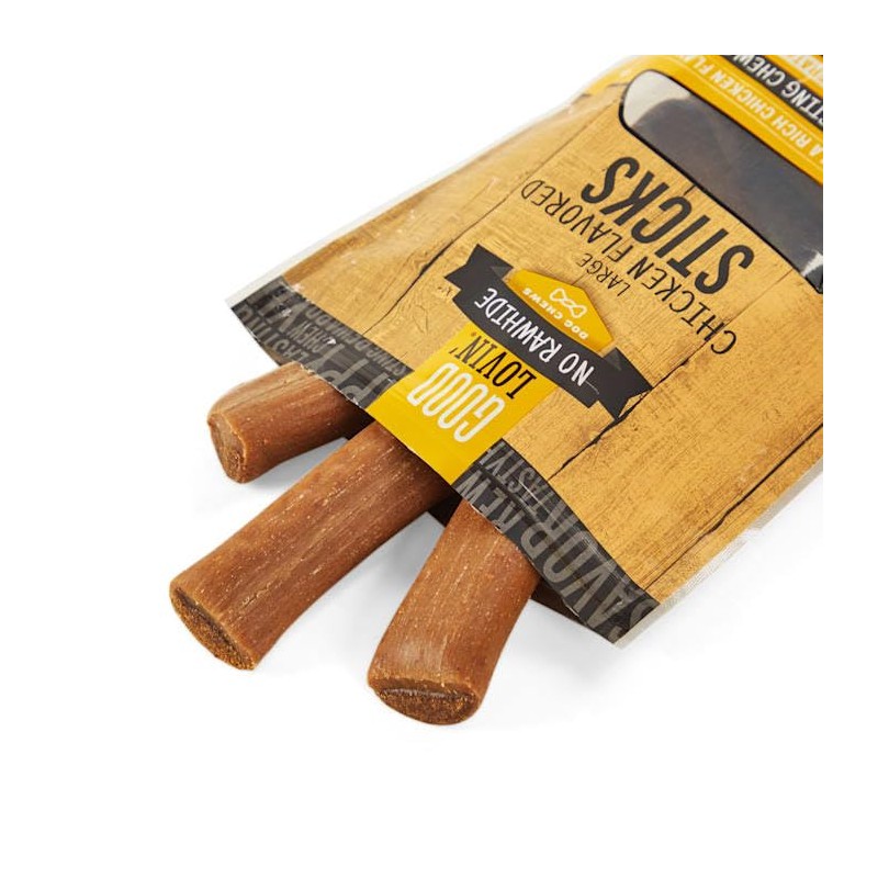 Good Lovin' Rawhide Free Large Chicken Stick for Dogs, 12