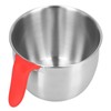 Stainless Steel Mixing Bowl with Handle Non Slip Deepen Splashproof