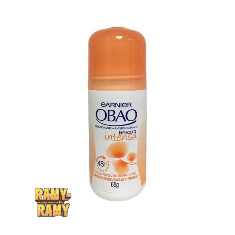 OBAO 3 Desodorante SUAVE , INTENSA Y FLORAL Tentacion Roll