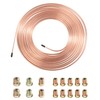YAKEFLY 25 Ft. 3/16 Copper Nickel Brake Line,Rustproof Brake Line