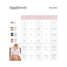RelaxMaternity 5310 Maternity Shaping Bra with Breast Support, black
