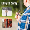 Emergency Whistle, 120db Waterproof Titanium Whistle With Key Ring Attachment