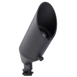 SPW Pro-Trade PT-BUL1-BK-NL Up Light Fixture Aluminum Housing Black Finish Outdoor Landscape Lighting - LED Bulb Not Included