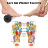 Qldt Plantar Fasciitis Relief Foot Roller Massager for Plantar Deep