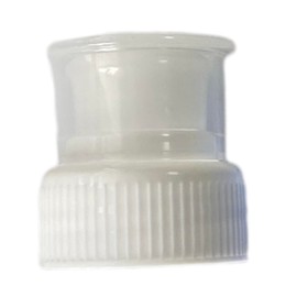 Clip wan Convenient Item Bottle Cap for One-Touch Drinking Plastic Bottles, Perfect for Cycling and Dog Walking, White & Blue