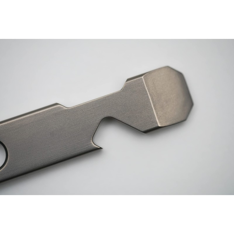 QuickPry Bottle Opener Mini Everyday Carry Pry Bar Tool, For
