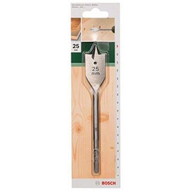 Bosch 1x Spade Bit (for softwood, medium-hard wood, Hex, Ø 25,0 mm, Accessory Drill Driver)