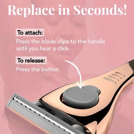 FFS FFS Beauty Replacement Razor Handle (blade sold seperately) (Fuchsia)