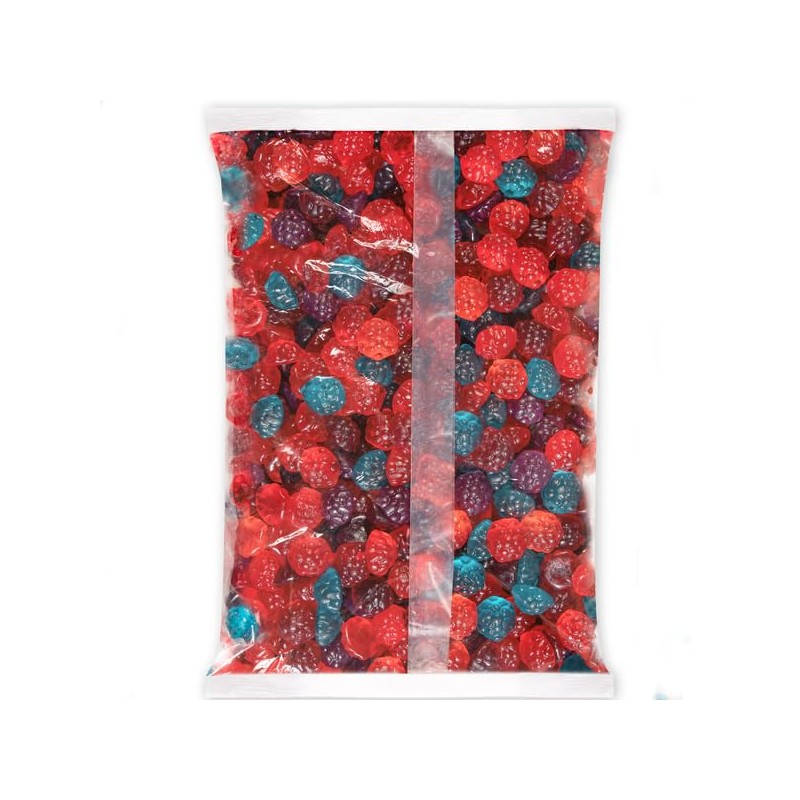 Albanese World's Best Mixed Gummi Berries, 5lbs of Candy