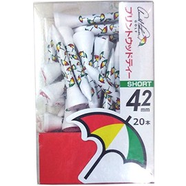 Arnold Palmer APT-100 Golf Tees Short (Pack of 20)