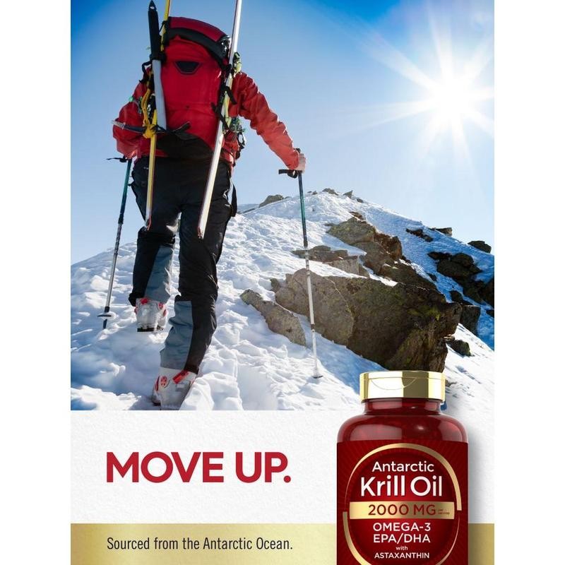 Antarctic Krill Oil 2000mg | 120 Softgels