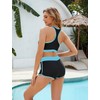 Wenly zeng - Traje de baño deportivo de dos piezas