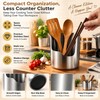 Stainless Steel Pot Lid Holder for Kitchen Countertop Organization –