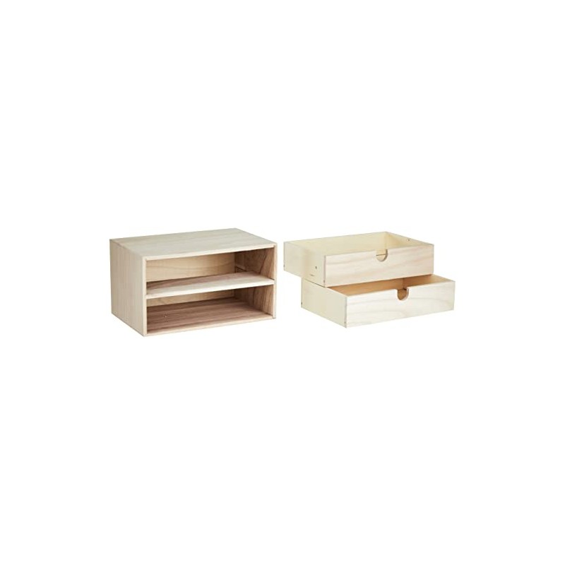 Artemio 14002157 Wooden Drawer Cabinet, Beige, 24 x 16 x