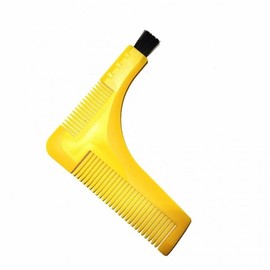 Beard Shaping Template Shaving Guide & Sideburn Trimmer Comb Beard Shaping Template YS0003 100ea