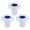stonylab Plastic Plugs, Pack of 3 Universal Matching Laboratory Plugs