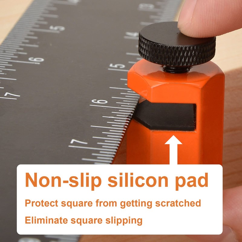 iGuerburn 2Pcs Stair Gauges for Framing Square, Stair Gauge Knobs