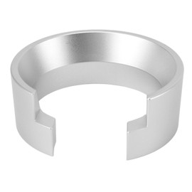 58mm Coffee Dosing Funnel Aluminum Coffee Machine Coffee Dosing Ring for 58mm Portafilter Silver