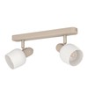 EGLO Corato 900715 Spotlight Steel Sand-Coloured Matt Nickel E14 2