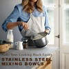 Inmorven Mixing Bowls With Lids Set, Airtight Lids, 6 piece