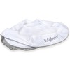 Lulyboo Lounge to-Go Replacement Cover - White, Breathable Mesh Sides,